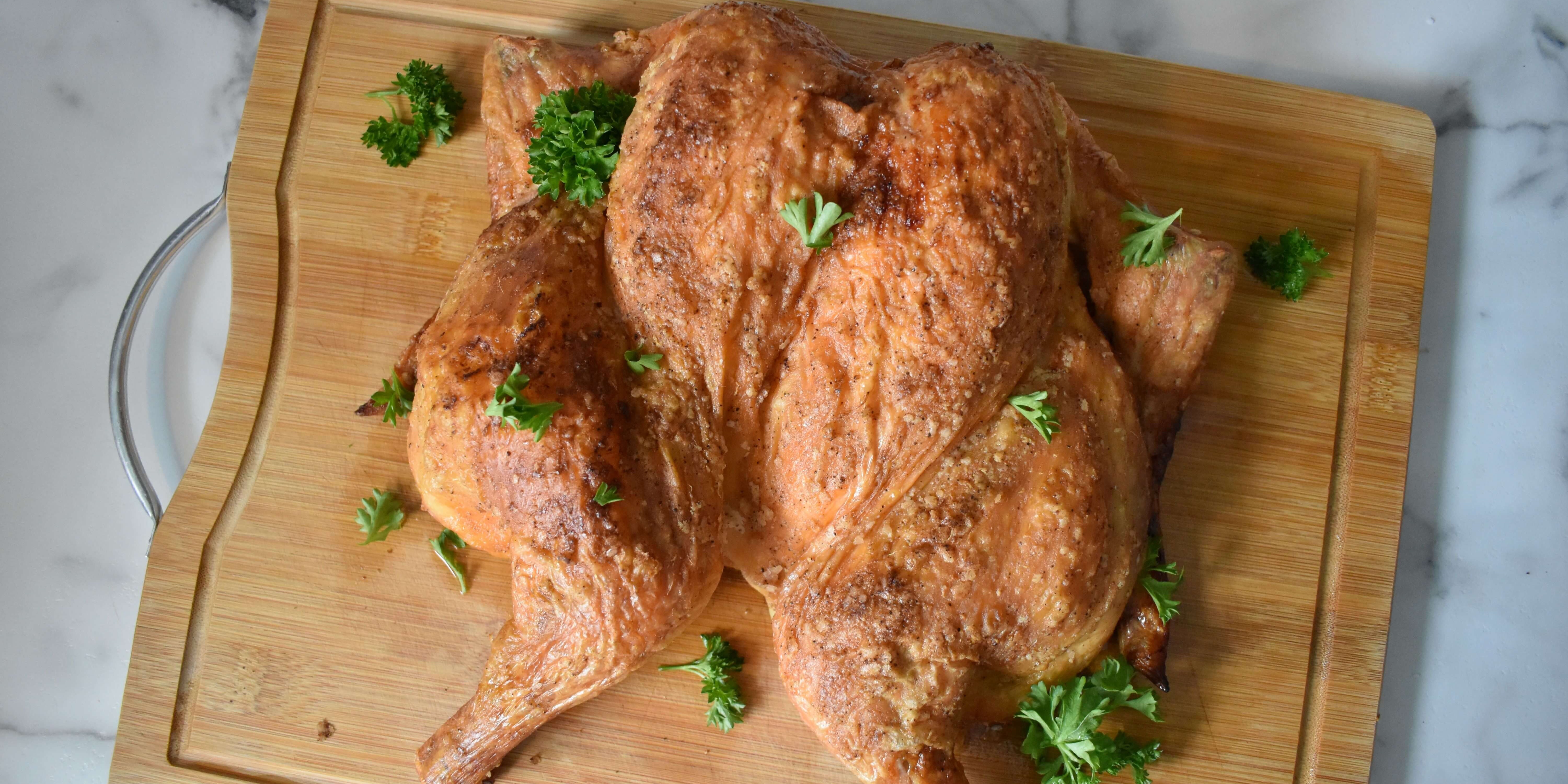 Simple Spatchcocked Chicken