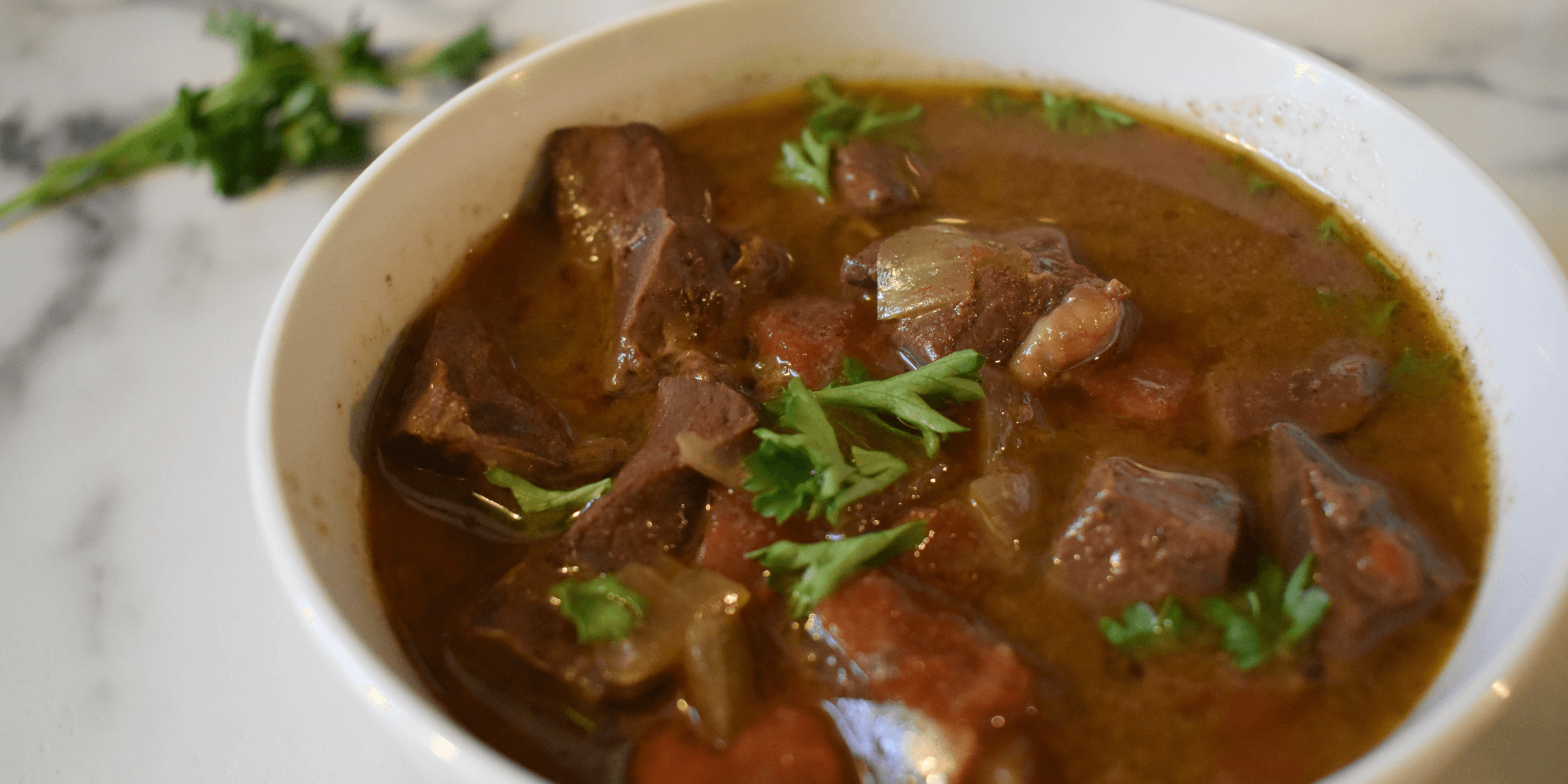 Spiced Beef Heart Stew