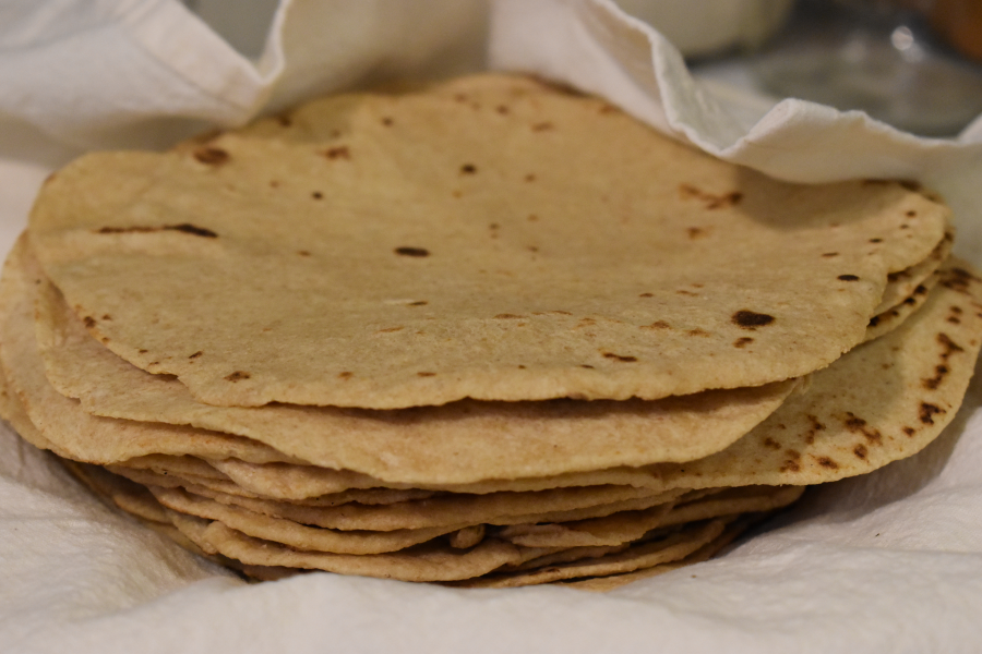 Sourdough Tortillas with Fresh Milled Flour