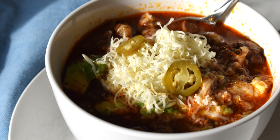 Beef Heart Chile Colorado (with Hidden Liver)