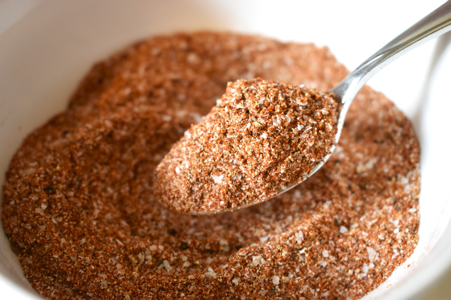 Bold Homemade BBQ Rub (with no sweeteners)