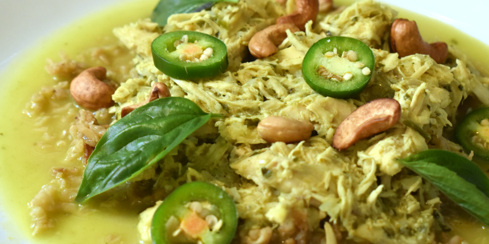 Coconut Cashew Chicken Curry