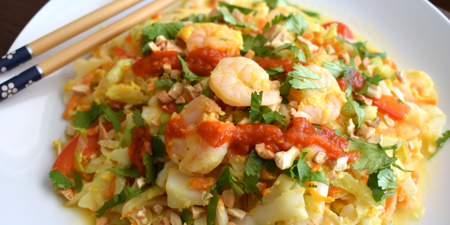 Keto Shrimp Pad Thai