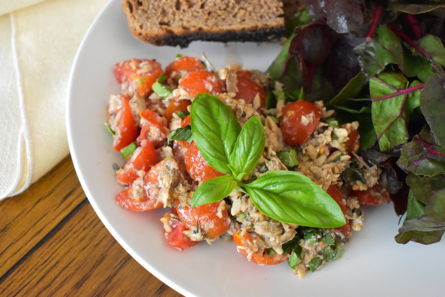 Sardine Bruschetta