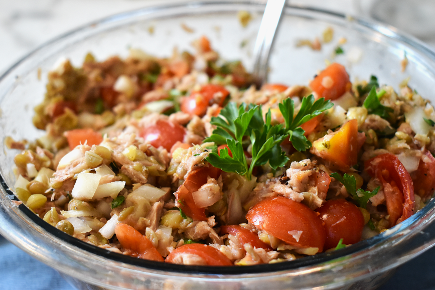 Tuna & Lentil Salad